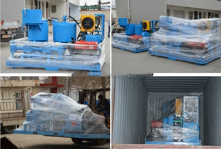 Gaodetec GGP250/350/100DPI-D High Pressure Diesel Colloidal Injection Grout Plant